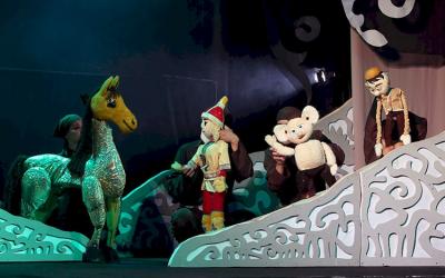 В Государственном театре кукол прошла премьера спектакля «Ер Тостик»