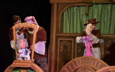 The world famous fairy tale «The Puss In Boots» at the puppet theater