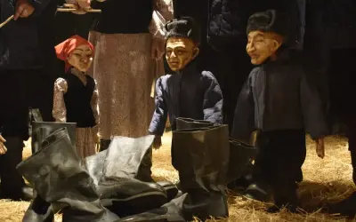 The Scars of War: The tragedy "Mother Earth" was staged