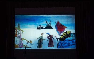 «THE SCARLET FLOWER» | a tale of colorful shadow puppets | II Almaty Puppet Festival - 2024